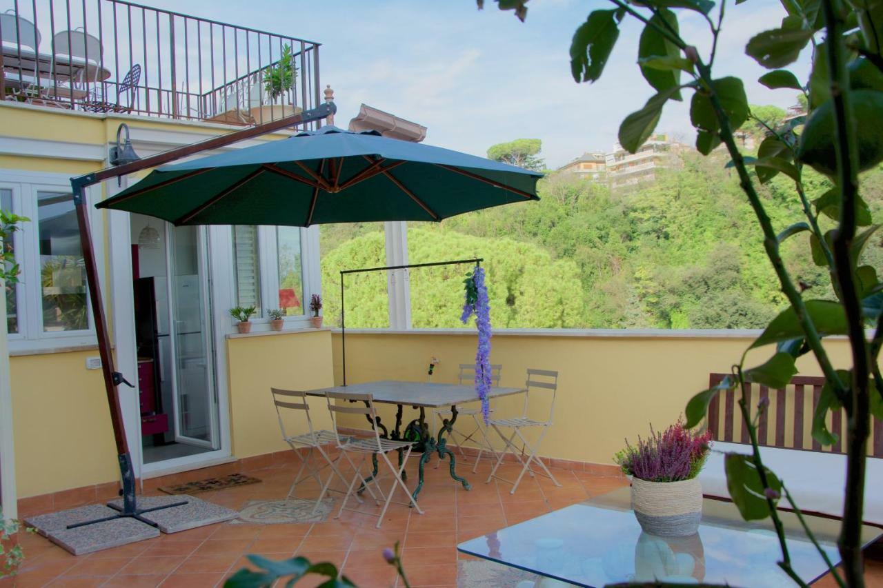 Villa La Terrazza Di Isabel Roma Exterior foto
